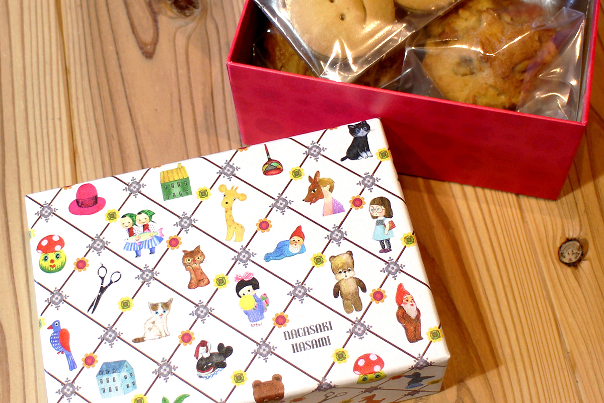 お菓子BOX【はさみストア限定】 | オリジナルオーダーの紙箱・貼り箱 