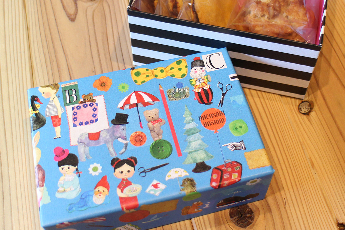 お菓子BOX【はさみストア限定】 | オリジナルオーダーの紙箱・貼り箱 
